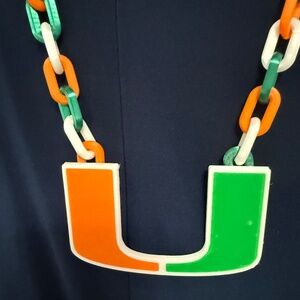 University of Miami NCAA Necklace/Wall Decor-3D printed-LAST ONE